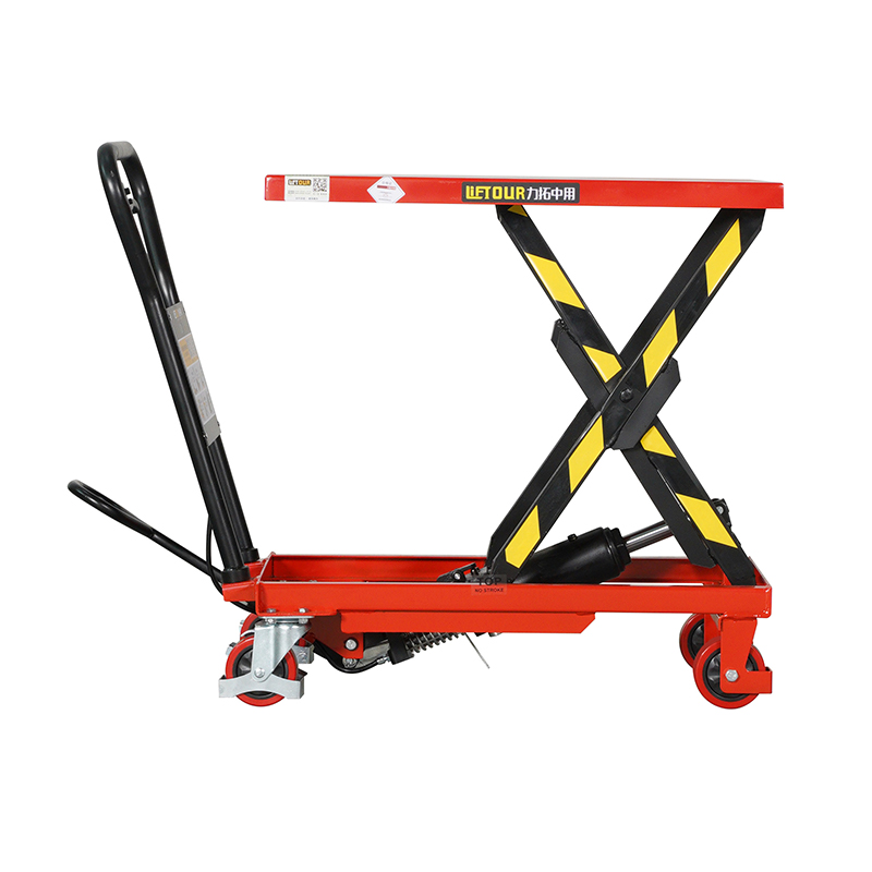 Truk platform angkat manual Truk platform angkat manual